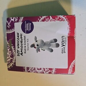 New DIY unicorn 🦄 knit & crochet starter kit